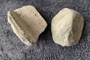 hjørne stykke  Flagstone M Olive